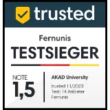 Fernunis Testsieger Trusted Logo
