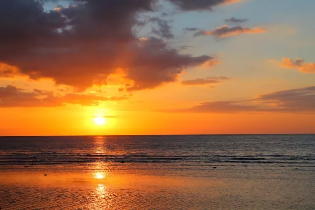 Sonnenuntergang am Meer