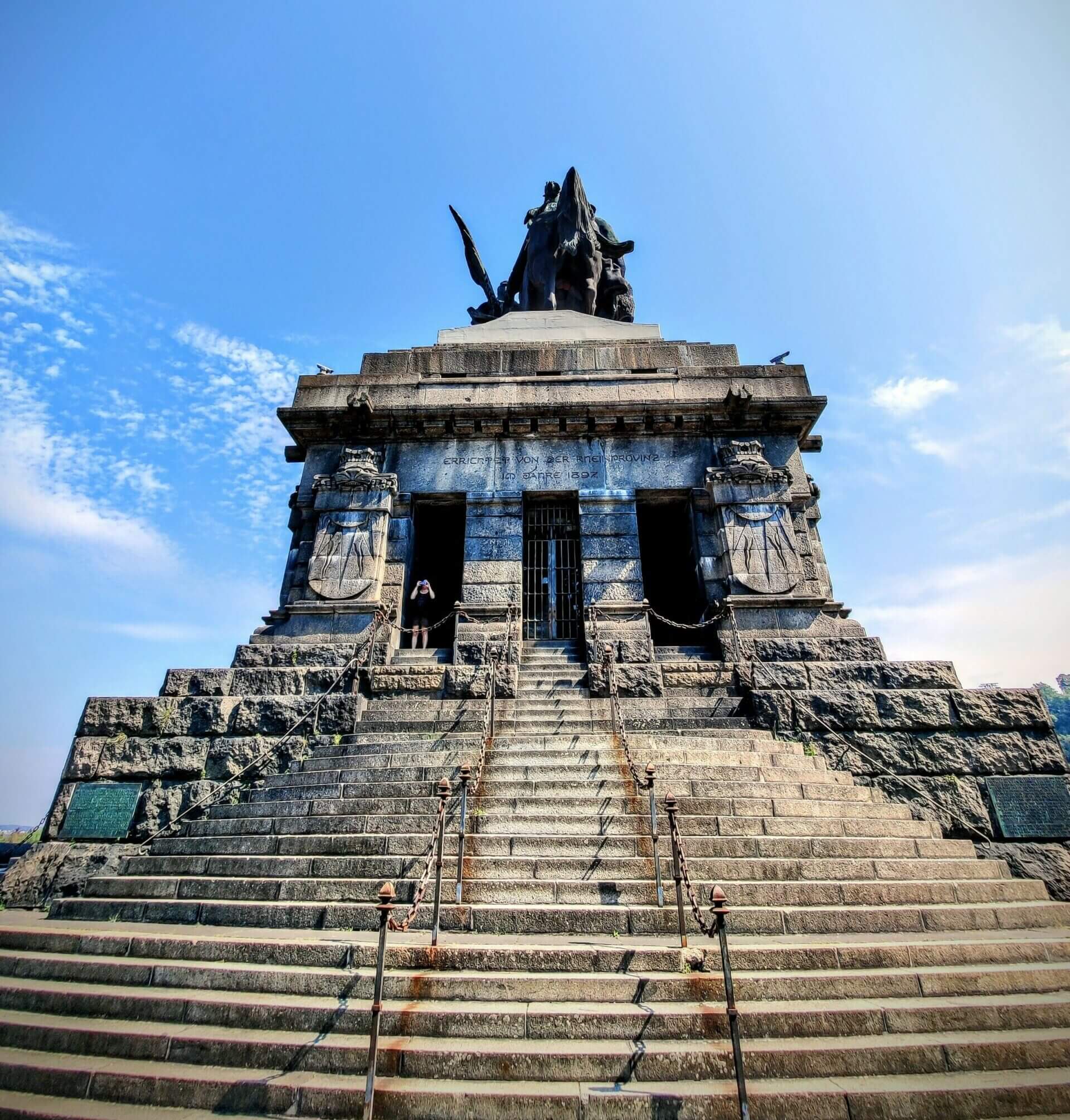 Koblenz Denkmal zur nationalen Einheit Whilhelm